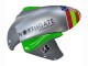 Carénages Moto Kawasaki ZX10R 2004-2005 - Vert Argent Noir 69