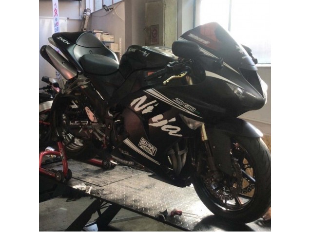 Carénage Moto Kawasaki ZX10R 2006-2007 - Noir Mat