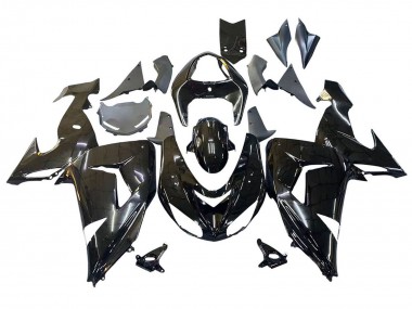 Meilleurs Carénages Moto Kawasaki ZX10R 2006-2007 - Noir Brillant