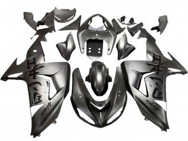 Meilleurs Carénages Moto Kawasaki ZX10R 2006-2007 - Gris Mat