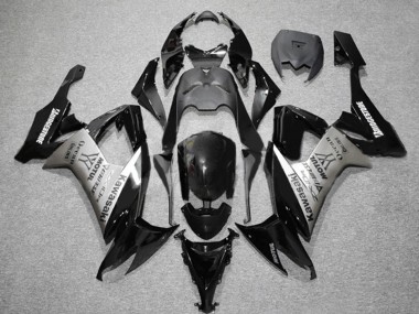 Meilleurs Carénages Moto Kawasaki ZX10R 2006-2007 - Noir Mat Gris Motul
