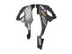 Carénages Moto Kawasaki ZX10R 2008-2010 - Noir Brillant Blanc Vert Monstre Elf