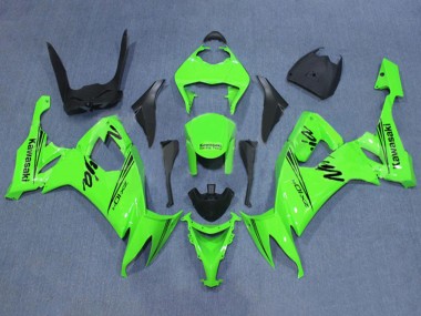 Meilleurs Carénage Moto Kawasaki ZX10R 2008-2010 - Vert Noir