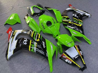 Meilleurs Carénages Moto Kawasaki ZX10R 2011-2015 - Vert Jaune Blanc Noir Rouge Pirelli
