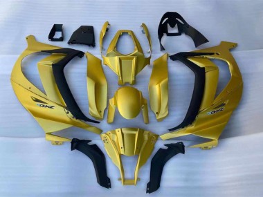 Meilleurs Carénages Moto Kawasaki ZX10R 2011-2015 - Or Noir