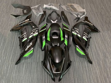 Meilleurs Carénages Moto Kawasaki ZX10R 2016-2020 - Noir Mat Vert Blanc Ninja