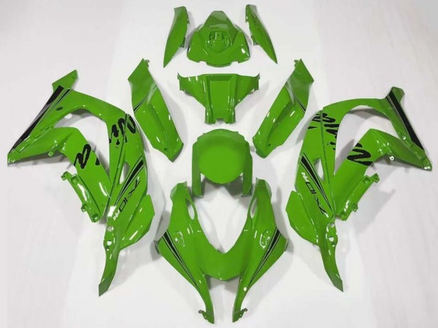Carénage Moto Kawasaki ZX10R 2016-2020 - Vert Noir