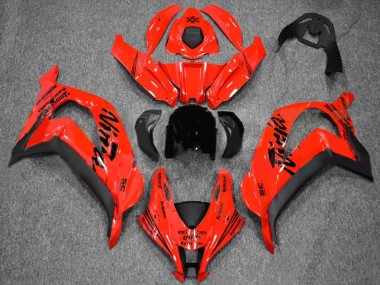 Meilleurs Carénages Moto Kawasaki ZX10R 2016-2020 - Rouge Noir