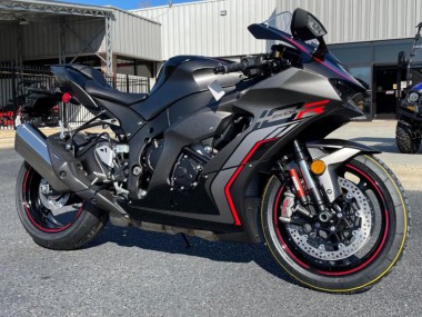 Meilleurs Carénages Moto Kawasaki ZX10R 2021-2025 - Noir Gris Rouge
