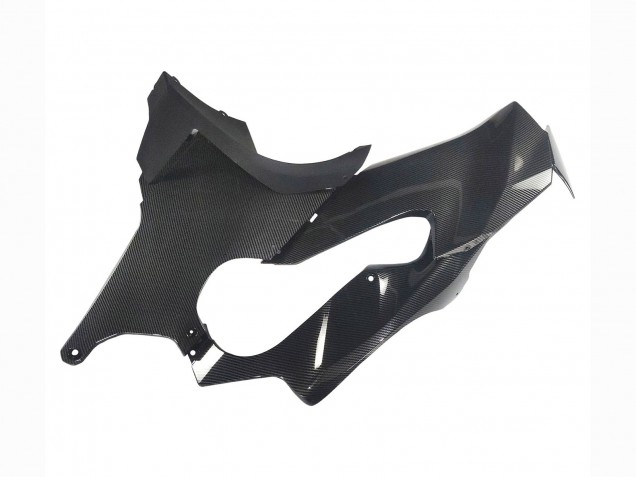 Carénages Moto Kawasaki ZX10R 2021-2025 - Noir Fibre de Carbone
