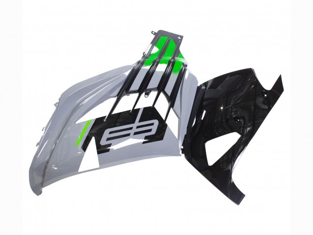 Carénages Moto Kawasaki ZX14R ZZR1400 2012-2024 - Gris Vert Noir