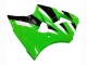 Carénages Moto Kawasaki ZX6R 2000-2002 - Vert Blanc Noir