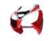 Carénages Moto Kawasaki ZX6R 2000-2002 - Blanc Rouge Noir
