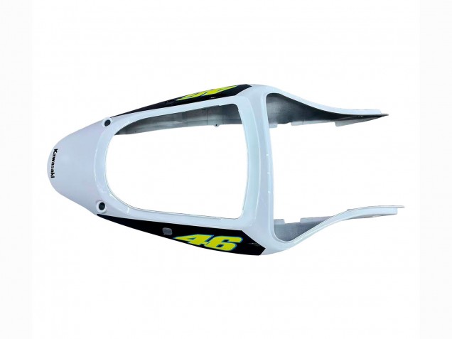 Carénages Moto Kawasaki ZX6R 2000-2002 - Blanc Rouge Noir