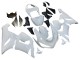 Carénages Moto Kawasaki ZX6R 2005-2006 - Blanc