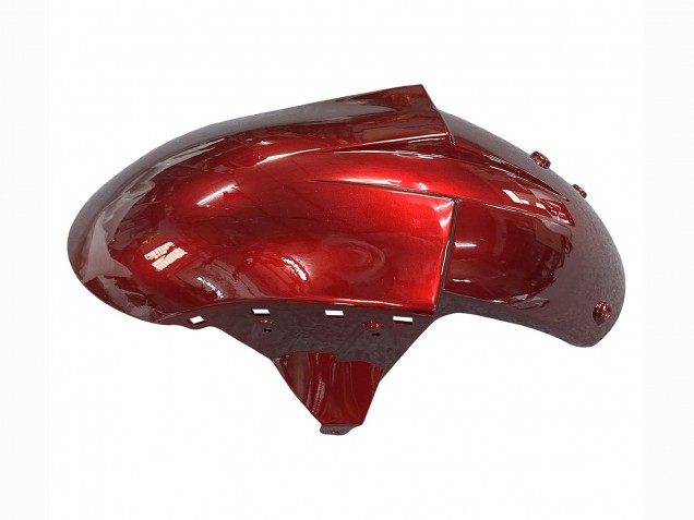 Carénages Moto Kawasaki ZX6R 2005-2006 - Blanc Rouge