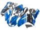Carénages Moto Kawasaki ZX6R 2007-2008 - Noir Bleu Elf