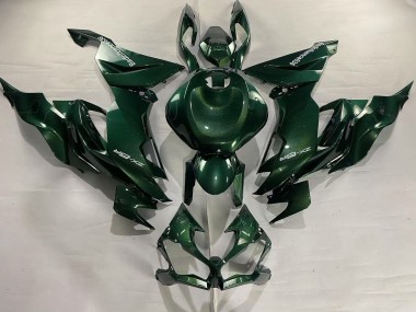 Meilleurs Carénages Moto Kawasaki ZX6R 2019-2022 - Vert Foncé