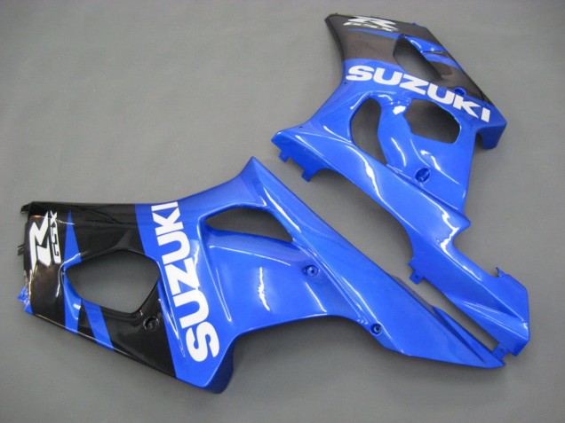 Carénages Moto Suzuki GSXR 1000 2003-2004 - Bleu Blanc Noir