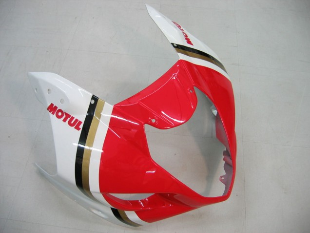 Carénages Moto Suzuki GSXR 1000 2003-2004 - Blanc Rouge Motul Lucky Strike