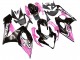 Carénages Moto Suzuki GSXR 1000 2005-2006 - Noir Brillant Rose
