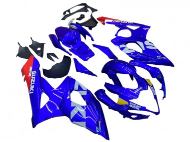 Meilleurs Carénages Moto Suzuki GSXR 1000 2005-2006 - Bleu Jaune Blanc Rouge Motul