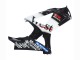 Carénages Moto Suzuki GSXR 1000 2007-2008 - Noir Brillant Blanc West