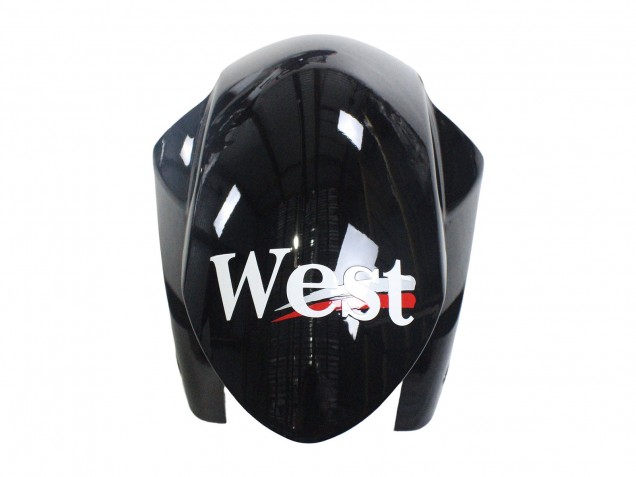 Carénages Moto Suzuki GSXR 1000 2007-2008 - Noir Brillant Blanc West