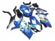 Carénages Moto Suzuki GSXR 1000 2007-2008 - Bleu Jaune Noir