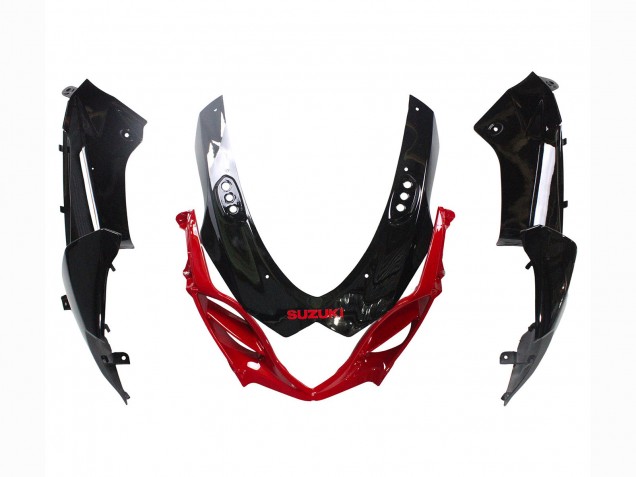 Kits Carénage Moto Suzuki GSXR 1000 2009-2016 - Noir Brillant Rouge