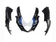 Carénages Moto Suzuki GSXR 1000 2009-2016 - Noir Mat Blanc Bleu