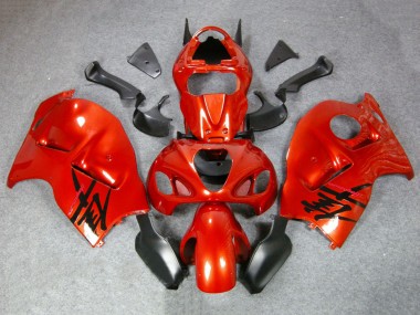 Meilleurs Carénages Moto Suzuki GSXR 1300 Hayabusa 1996-2007 - Orange Rouge