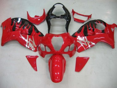 Meilleurs Carénages Moto Suzuki GSXR 1300 Hayabusa 1996-2007 - Rouge Noir