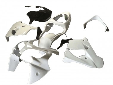 Meilleurs Carénages Moto Kawasaki ZX9R 2000-2001 - Blanc Noir