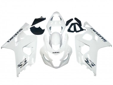 Meilleurs Carénages Moto Suzuki GSXR 600 / GSXR 750 2004-2005 - Blanc Perle