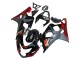 Carénages Moto Suzuki GSXR 600 / GSXR 750 2004-2005 - Noir Gris Rouge