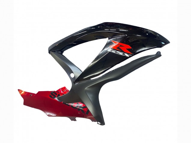 Carénage Moto Suzuki GSXR 600 / GSXR 750 2008-2010 - Rouge Noir Brillant