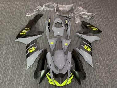Meilleurs Carénages Moto Suzuki GSXR 600 / GSXR 750 2011-2024 - Nardo Gris Jaune Néon Noir