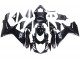 Carénages Moto Suzuki GSXR 600 / GSXR 750 2011-2024 - Noir Brillant Noir Mat Blanc Décalque