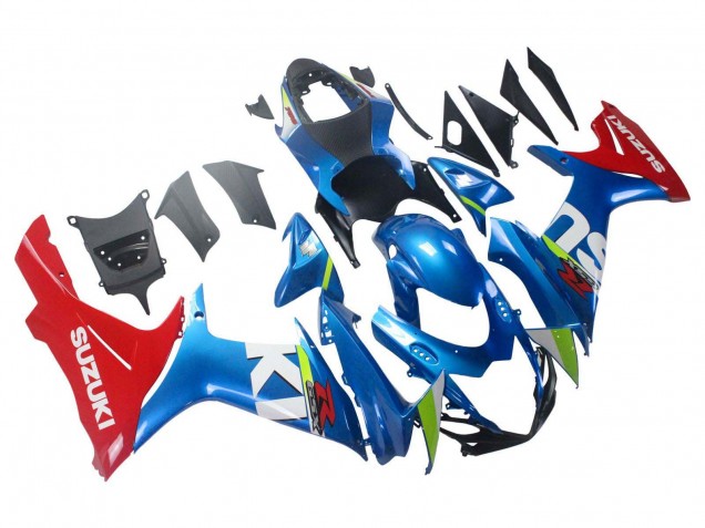 Carénages Moto Suzuki GSXR 600 / GSXR 750 2011-2024 - Bleu Rouge