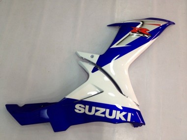 Meilleurs Carénages Moto Suzuki GSXR 600 / GSXR 750 2011-2024 - Bleu Blanc