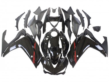 Meilleurs Carénages Moto Yamaha YZF R3/R25 2015-2018 - Noir Brillant Rouge Blanc