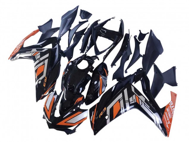 Carénages Moto Yamaha YZF R3/R25 2015-2018 - Bleu Orange Argent Yamalube