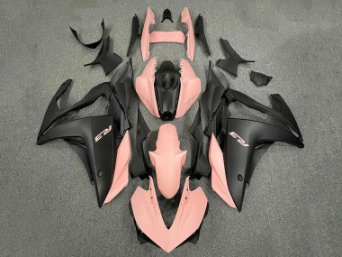Meilleurs Carénages Moto Yamaha YZF R3/R25 2015-2018 - Rose Noir Mat