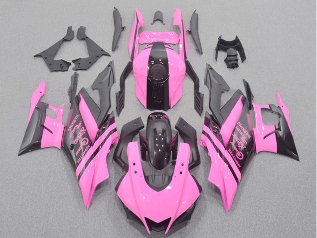 Carénage Moto Yamaha YZF R3/R25 2019-2021 - Rose Noir Monstre