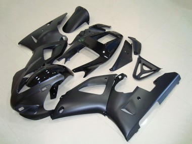 Meilleurs Carénages Moto Yamaha YZF R1 1998-1999 - Noir Mat Noir Brillant