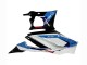 Carénages Moto Yamaha YZF R3/R25 2019-2021 - Blanc Bleu Rouge Noir Brillant