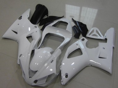 Meilleurs Carénages Moto Yamaha YZF R1 2000-2001 - Blanc Perle