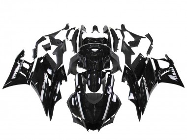 Meilleurs Carénages Moto Yamaha YZF R3/R25 2022-2024 - Noir Brillant