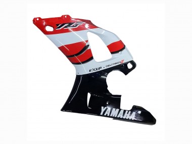 Meilleurs Carénages Moto Yamaha YZF 1000 R1 2000-2001 - Rouge Blanc Noir Brillant